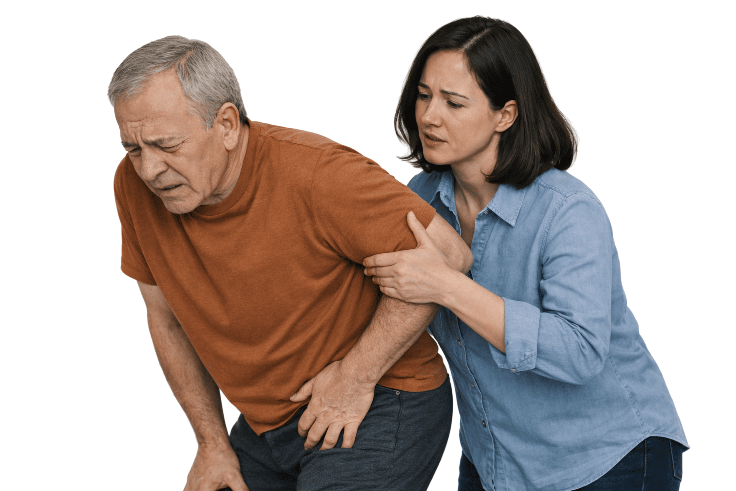 坐骨神経痛のイラスト