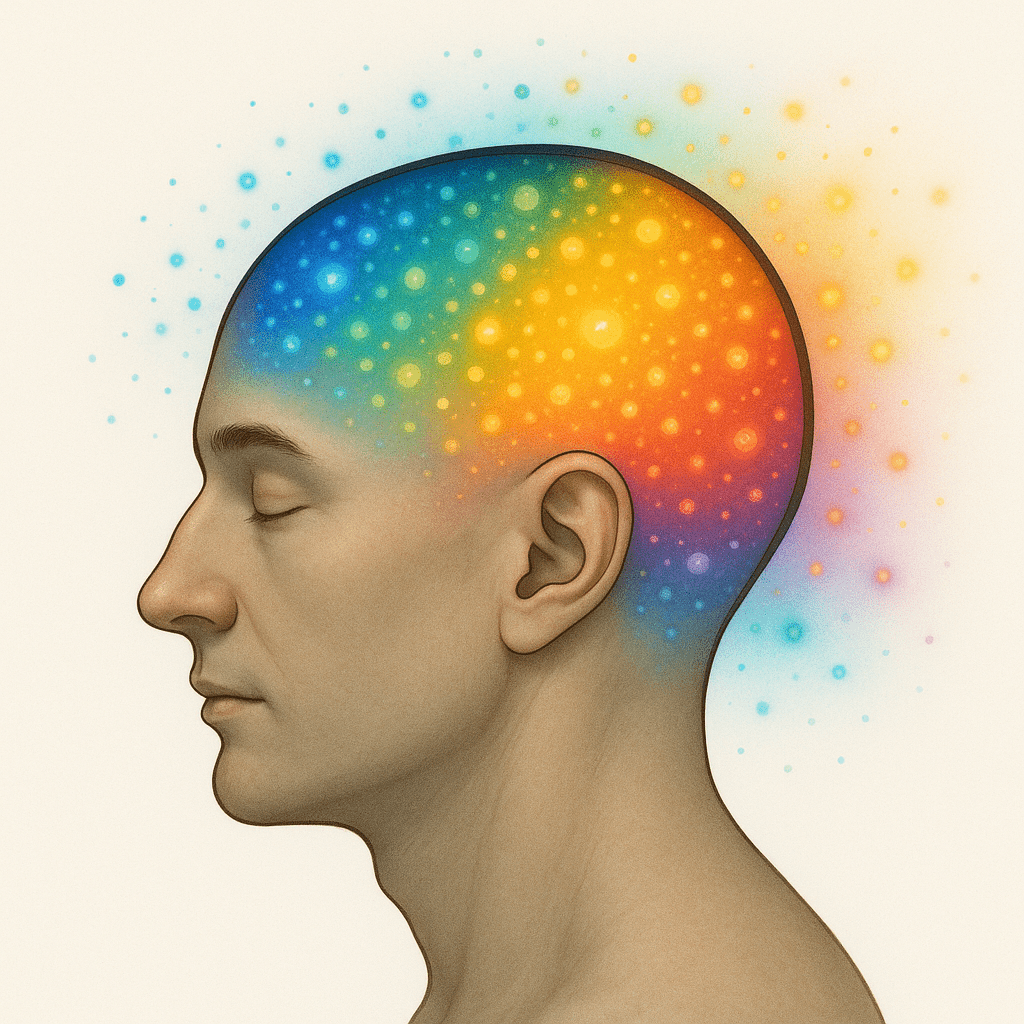 頭皮鍼のイメージ